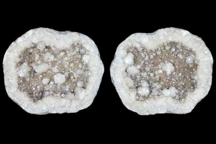 Keokuk Geode with Calcite Crystals - Missouri #96561